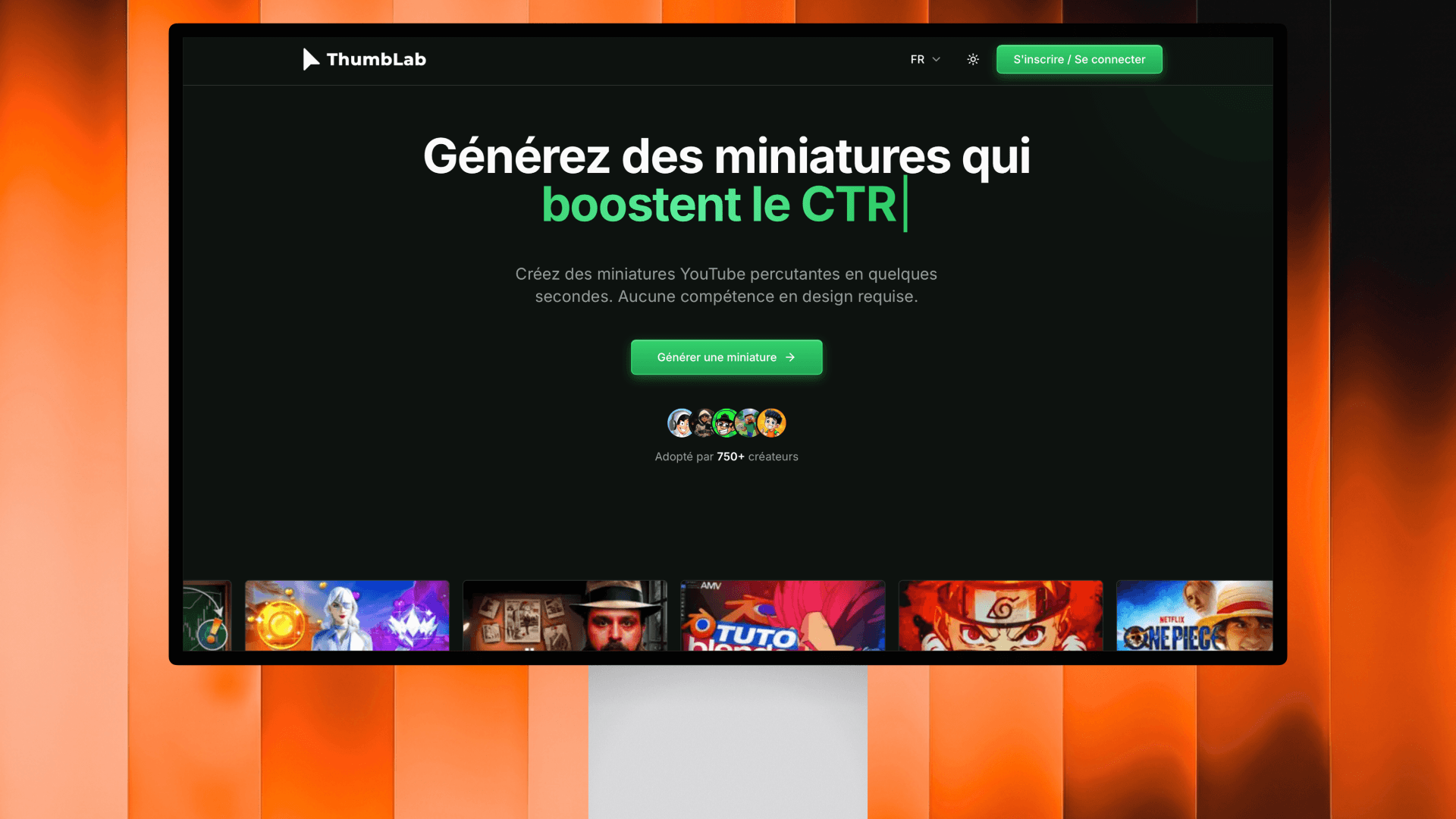Refonte de site existant : avant